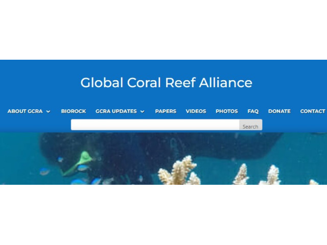 Bild der Website Coral Reef Alliance
